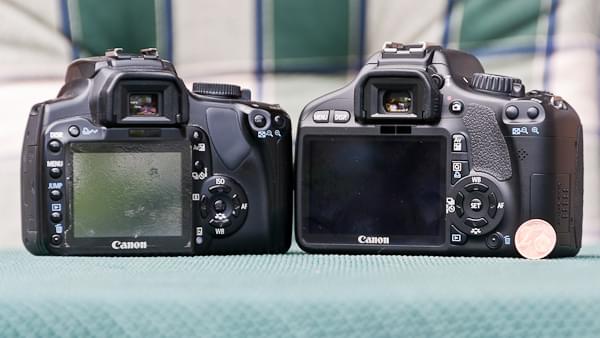 Vergleich: Canon 400D und Canon 550D